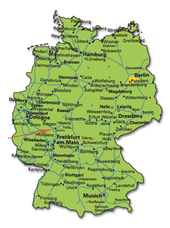 Deutschlandkarte - jungtrucks.com